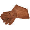 Semišové kožené rukavice na šerm